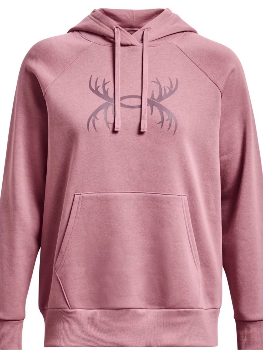 Under Armour Rival Antler Graphic Long-Sleeve Hoodie for Ladies